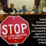 Breaking: Senate Committee Votes “NO” On O’Neill Confirmation! Labor Cheers News! CALL YOUR SENATORS!