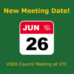New Council Meeting Date: Wednesday, June 26, 2019